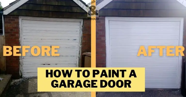 how-to-repaint-a-metal-garage-door-uk-house-and-proud