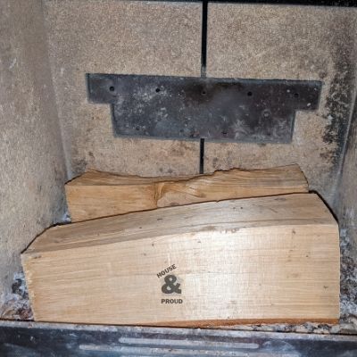 How to stack a top down fire in a wood burning stove