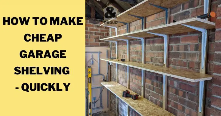 How to make cheap OSB garage shelves (step by step) | House and Proud